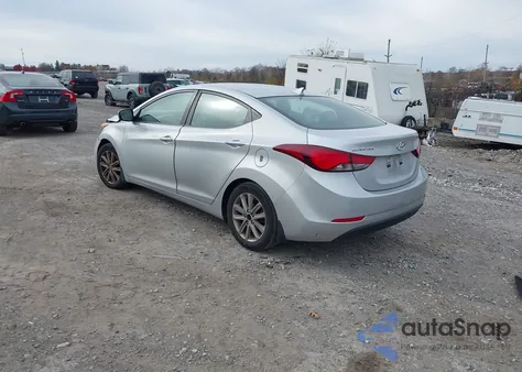 2014 Hyundai Elantra Se из США, поврежденный, VIN 5NPDH4AE1EH509598